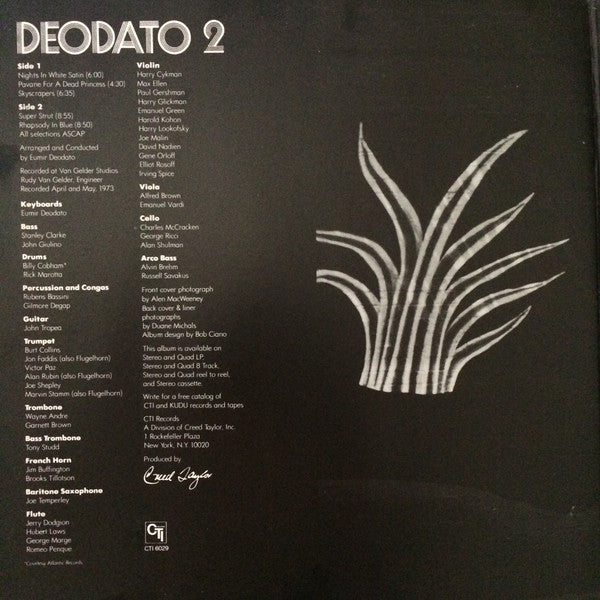 Eumir Deodato : Deodato 2 (LP, Album, Gat)