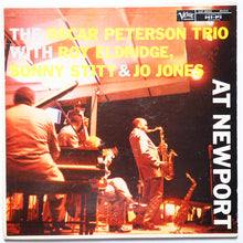 The Oscar Peterson Trio With Roy Eldridge / Sonny Stitt & Jo Jones : The Oscar Peterson Trio At Newport (LP, Album, Mono)