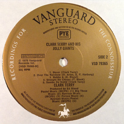 Clark Terry And His Jolly Giants : Clark Terry And His Jolly Giants (LP, Album)