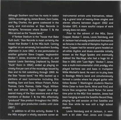 Booker T & The MG's : Green Onions (CD, Album, RE, RM)