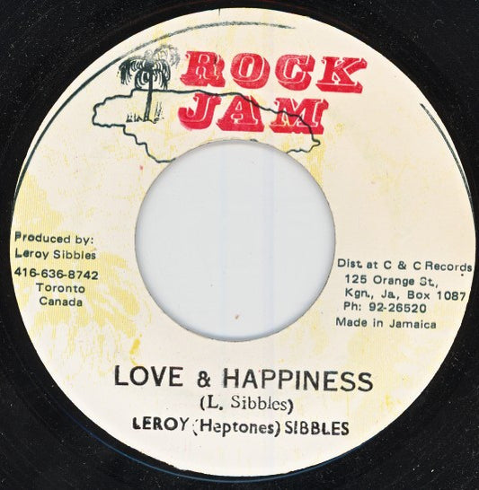 Leroy Sibbles : Love & Happiness (7")