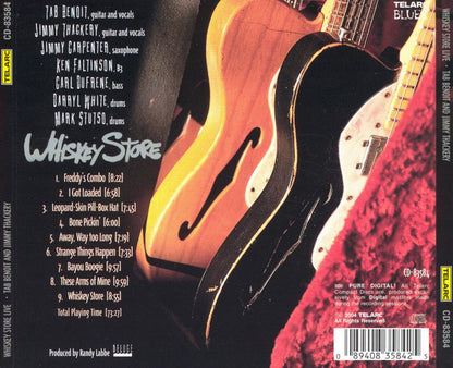 Jimmy Thackery & Tab Benoit : Whiskey Store Live! (CD, Album)