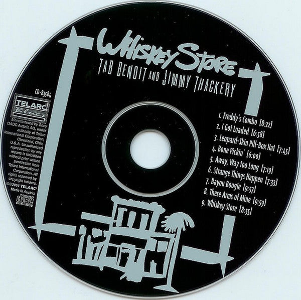 Jimmy Thackery & Tab Benoit : Whiskey Store Live! (CD, Album)