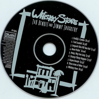 Jimmy Thackery & Tab Benoit : Whiskey Store Live! (CD, Album)