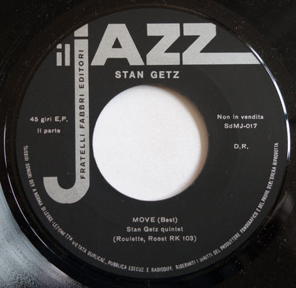 Stan Getz : Stan Getz (7", EP)