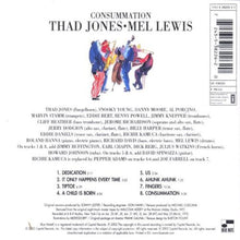 Thad Jones & Mel Lewis : Consummation (CD, Album, RE)