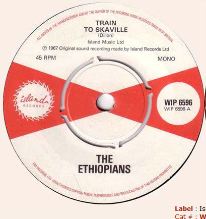 The Ethiopians / Roy Shirley With Lynn Taitt Band / Lee Perry : Train To Skaville / Hold Them / Doctor Dick (7", RE)