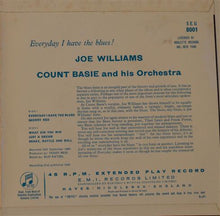 Joe Williams, Count Basie : Everyday I Have The Blues (7", EP, Mono)