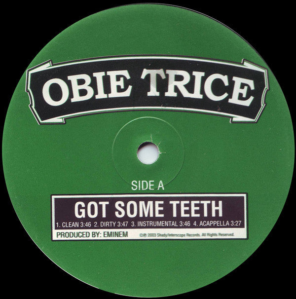 Obie Trice : Got Some Teeth / S*** Hits The Fan (12")