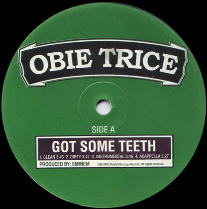 Obie Trice : Got Some Teeth / S*** Hits The Fan (12")