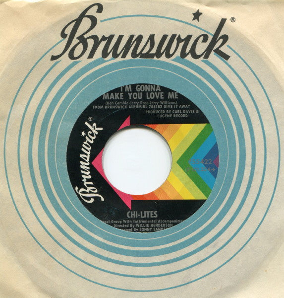 The Chi-Lites : To Change My Love (7")