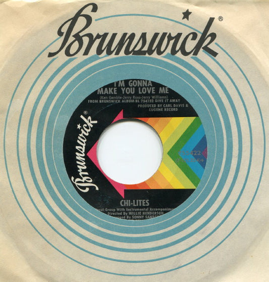 The Chi-Lites : To Change My Love (7")
