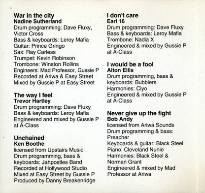 Various : The Songs Of Bob Andy (CD, Album)