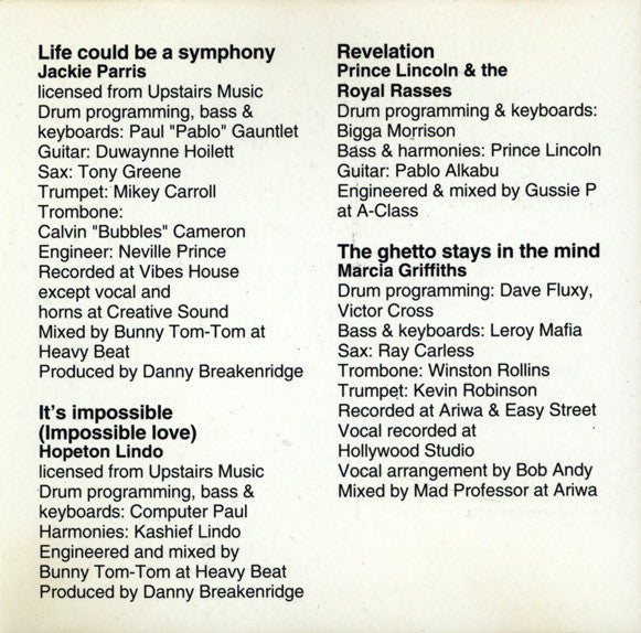Various : The Songs Of Bob Andy (CD, Album)