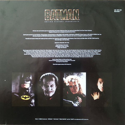 Prince : Batman™ (Motion Picture Soundtrack) (LP, Album, Tel)