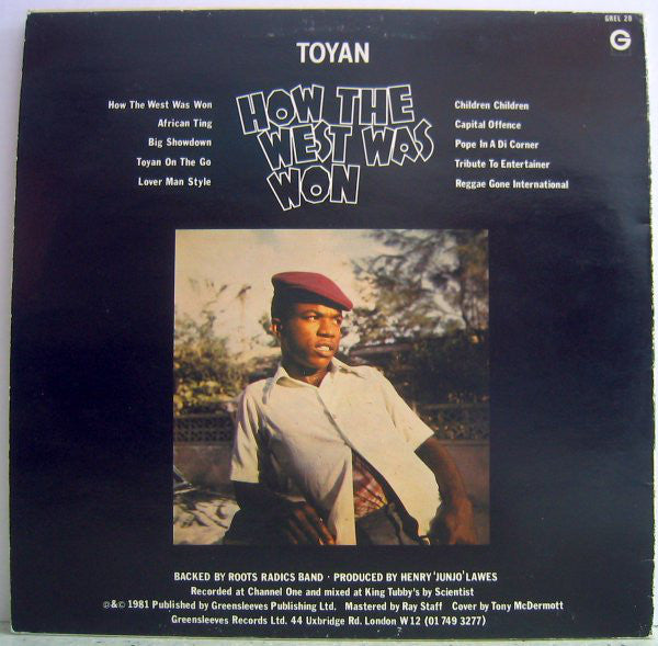 Toyan : How The West Was Won (LP, Album)