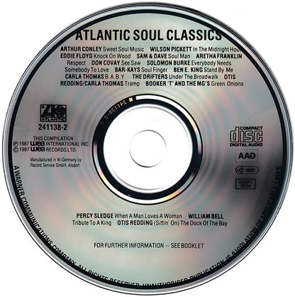 Various : Atlantic Soul Classics (CD, Comp)
