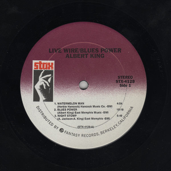 Albert King : Live Wire / Blues Power (LP, Album, RE, San)