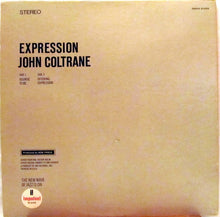 John Coltrane : Expression (LP, Album, Club, Gat)