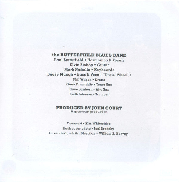 The Paul Butterfield Blues Band : The Resurrection Of Pigboy Crabshaw (CD, Album)