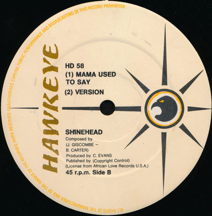 Shinehead : Billie Jean (12")