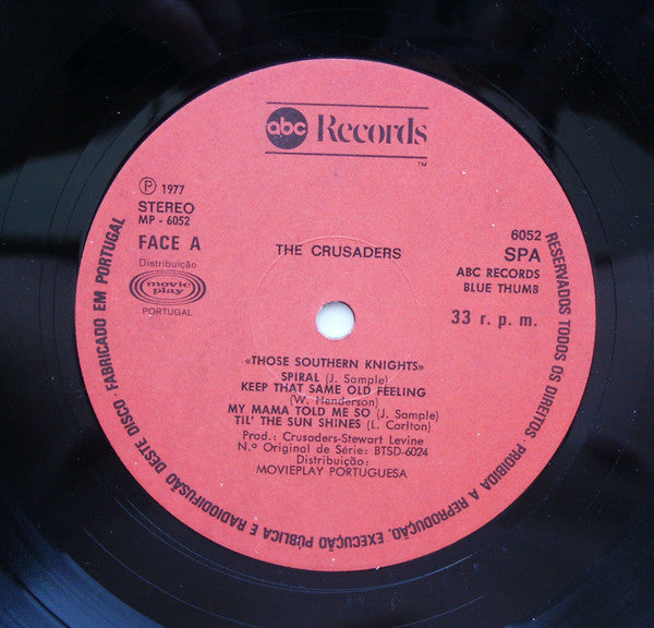 The Crusaders : Those Southern Knights (LP, Album)
