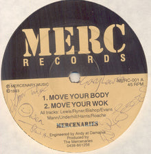The Mercenaries (7) : Move Your Body (12")