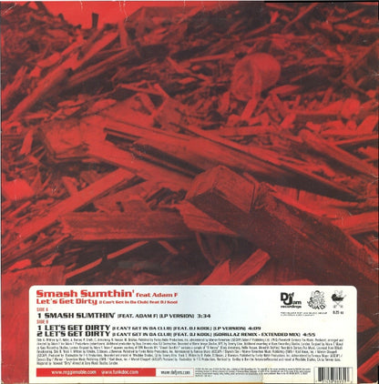 Redman : Smash Sumthin' / Let's Get Dirty (12")