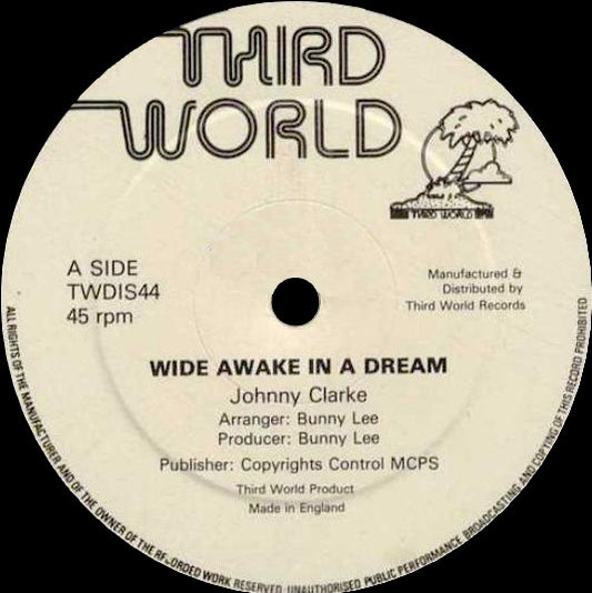 Johnny Clarke / Ossie Scott : Wide Awake In A Dream / Scrap Iron Rock (12")