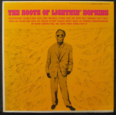 Lightnin' Hopkins : The Roots Of Lightnin' Hopkins (LP, Album, RE)