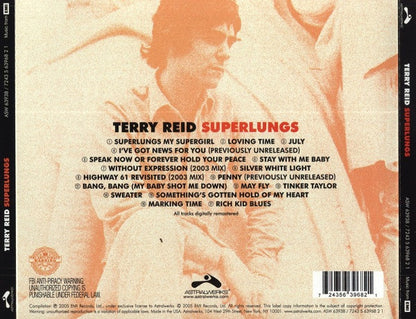 Terry Reid : Superlungs (CD, Comp, RM)
