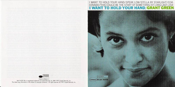 Grant Green : I Want To Hold Your Hand (CD, Album, RE)