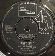 Martha Reeves & The Vandellas : Honey Chile  (7", Single, Pus)