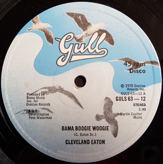 Cleveland Eaton : Bama Boogie Woogie (12")