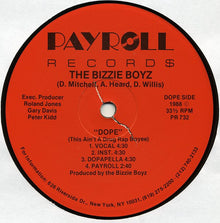 The Bizzie Boyz : Hype Time / Dope (12")