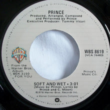 Prince : Soft And Wet (7", Single, Win)
