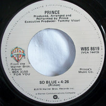 Prince : Soft And Wet (7", Single, Win)