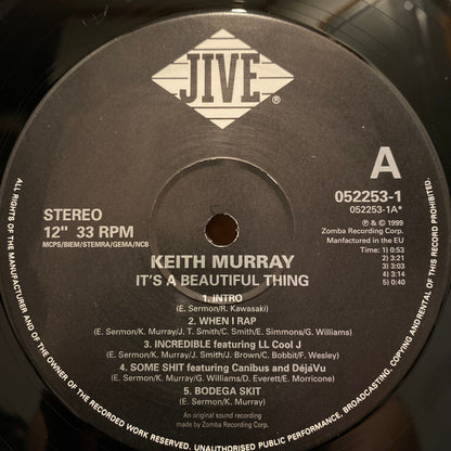 Keith Murray : It's A Beautiful Thing (2xLP, Album)