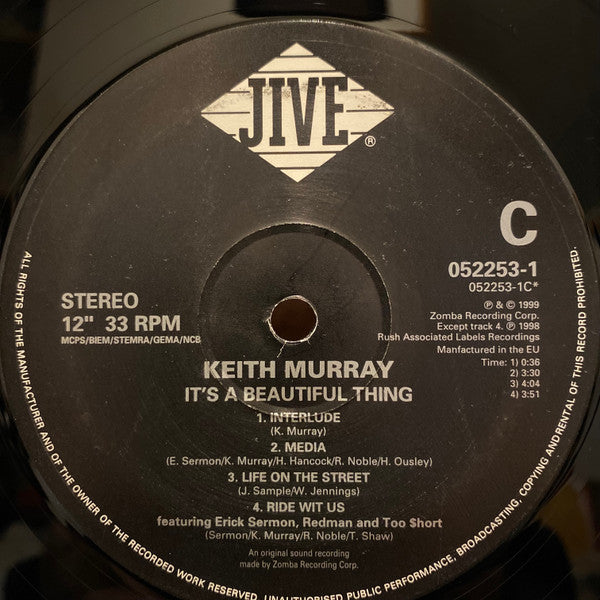 Keith Murray : It's A Beautiful Thing (2xLP, Album)