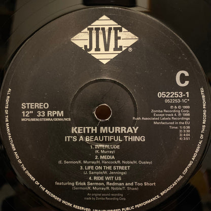 Keith Murray : It's A Beautiful Thing (2xLP, Album)