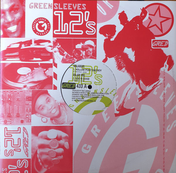 Ninjaman / Action Fire : Hollow Point Bad Boy / God Is Good (12")
