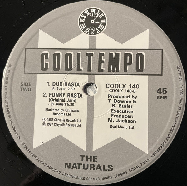 The Naturals : Funky Rasta ('87 Mix) (12")