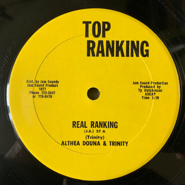 Althea & Donna & Trinity (4) : Real Ranking (12")