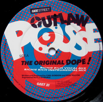 Outlaw Posse : The Original Dope! (12")