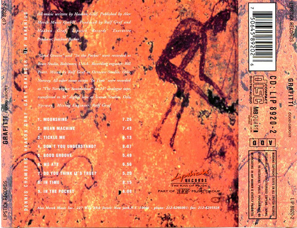 Grafitti − Dennis Chambers • Haakon Graf* • Gary Grainger (2) • Ulf Wakenius : Good Groove (CD, Album)