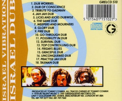Israel Vibration : Israel Dub (CD, Comp)