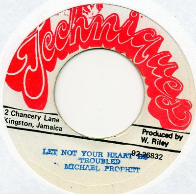 Michael Prophet : Let Not Your Heart Be Troubled (7")