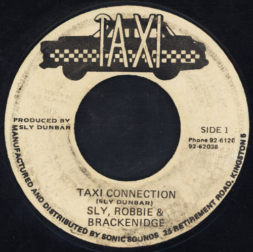 Sly & Robbie & Arnold Brackenridge : Taxi Connection (7")
