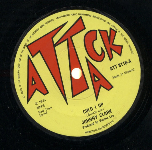 Johnny Clarke : Cold I Up (7")