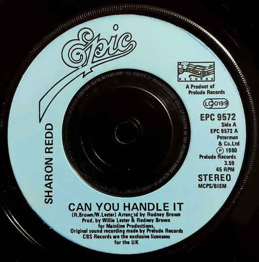 Sharon Redd : Can You Handle It (7", Single, Inj)